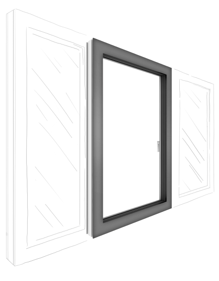 Internorm Fenster-Skizze